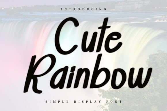Cute Rainbow Font - Featured Image