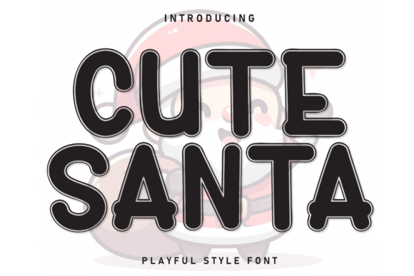 Cute Santa Font - Featured Image