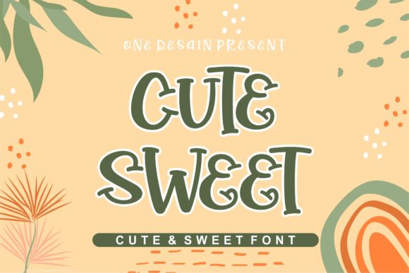 Cute Sweet Font - Featured Image