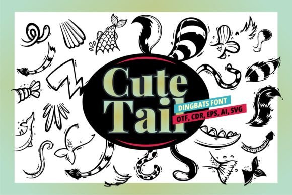 Cute Tail Font - Featured Image