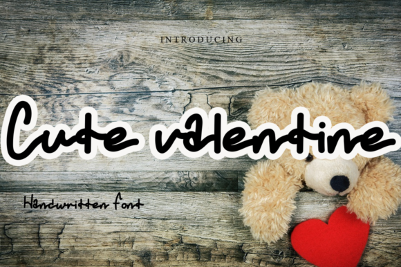 Cute Valentine Font - Featured Image