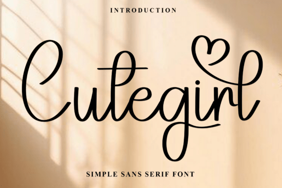 Cutegirl Font - Featured Image