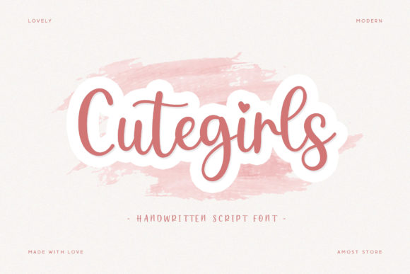 Cutegirls Font - Featured Image