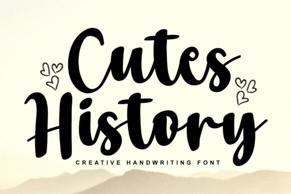 Cutes History Font - Featured Image