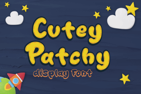 Cutey Patchy Font - Featured Image
