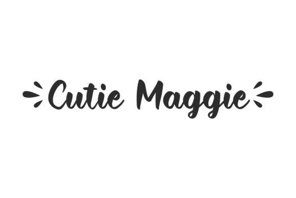 Cutie Maggie Font - Featured Image
