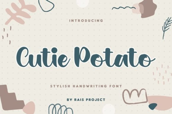 Cutie Potato Font - Featured Image