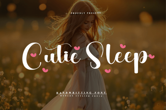 Cutie Sleep Font - Featured Image