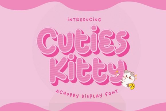 Cuties Kitty Font - Featured Image