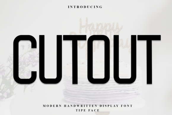 Cutout Font - Featured Image