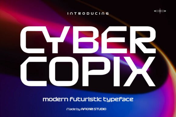 Cyber Copix Font - Featured Image