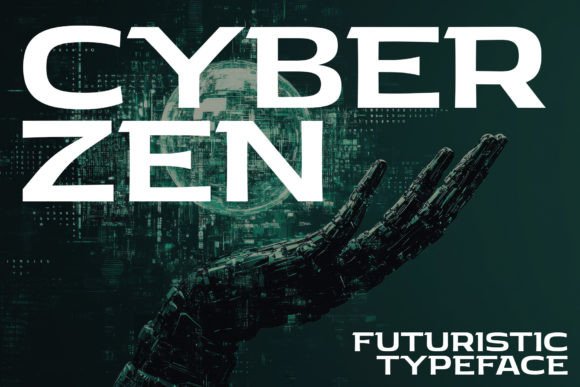 Cyber Zen Font - Featured Image