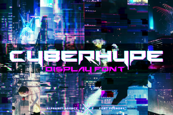 Cyberhype Font - Featured Image