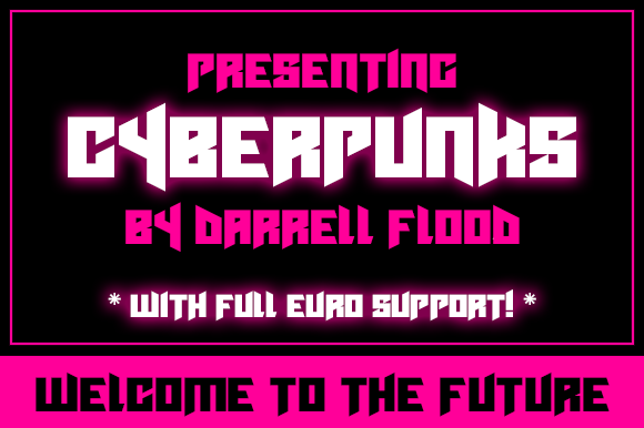 Cyberpunks Font - Featured Image