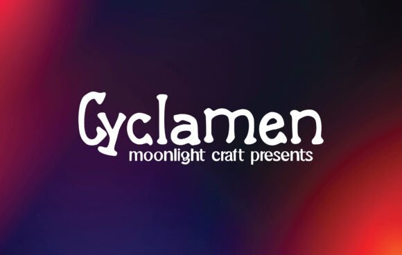 Cyclamen Font - Featured Image