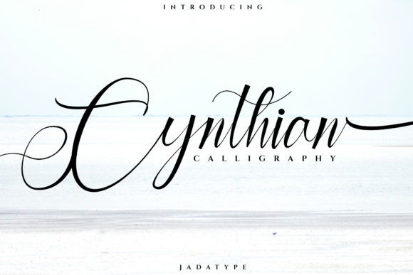 Cynthian Font - Featured Image