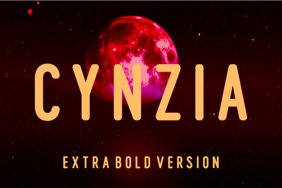 Cynzia Extra Bold Font - Featured Image
