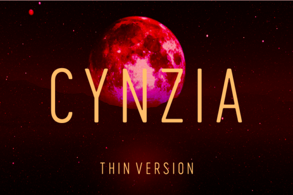 Cynzia Thin Font - Featured Image