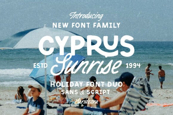 Cyprus Sunrise Duo Font - Featured Image