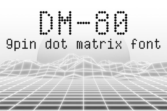 DM-80 Font - Featured Image