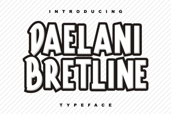 Daelani Bretline Font - Featured Image