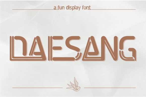 Daesang Space Font - Featured Image