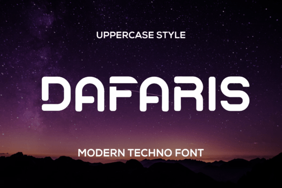 Dafaris Font - Featured Image