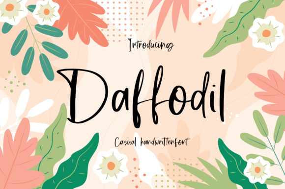 Daffodil Font - Featured Image