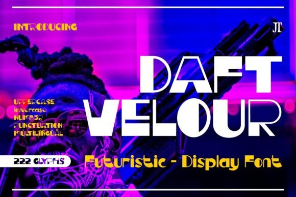 Daft Velour Font - Featured Image