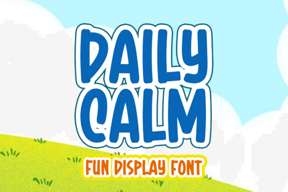 Daily Calm Font - Featured Image