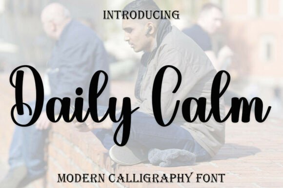 Daily Calm Font - Featured Image