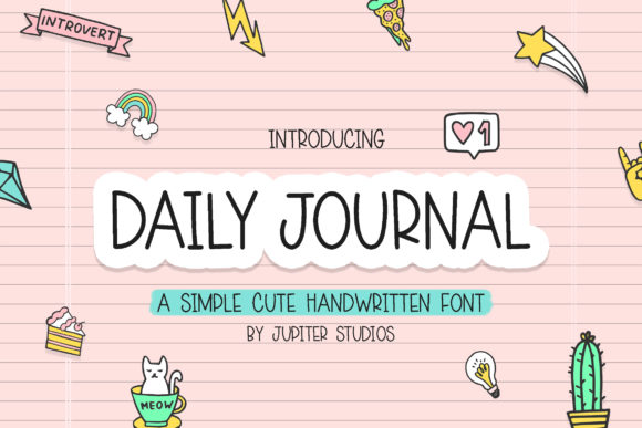 Daily Journal Font - Featured Image
