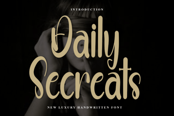 Daily Secreats Font - Featured Image