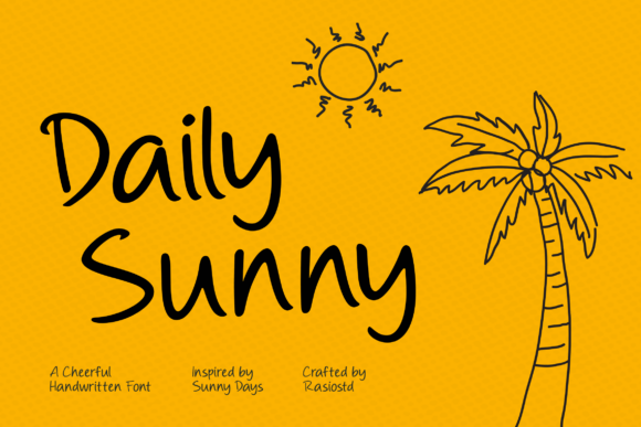 Daily Sunny Font - Featured Image