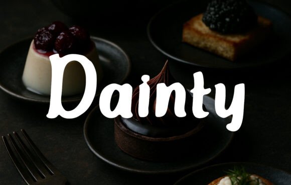 Dainty Font - Featured Image