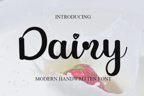 Dairy Font - Featured Image
