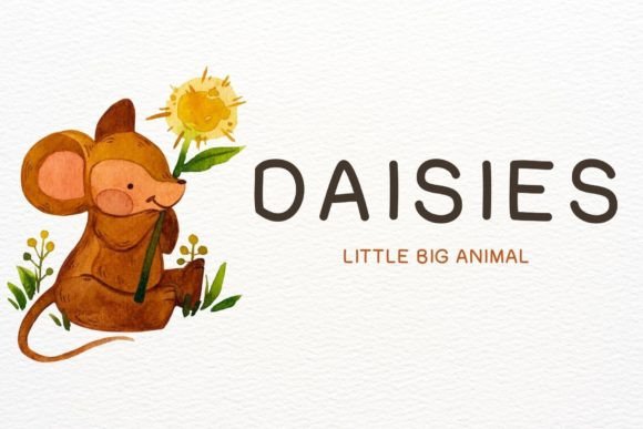 Daisies Font - Featured Image