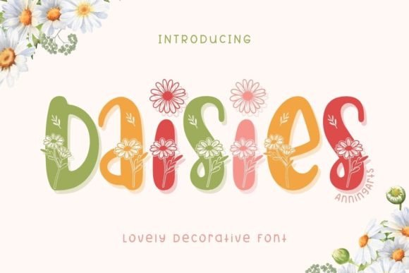 Daisies Font - Featured Image