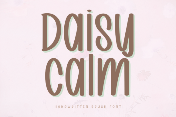 Daisy Calm Font - Featured Image
