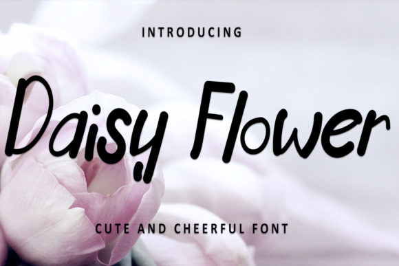 Daisy Flower Font - Featured Image