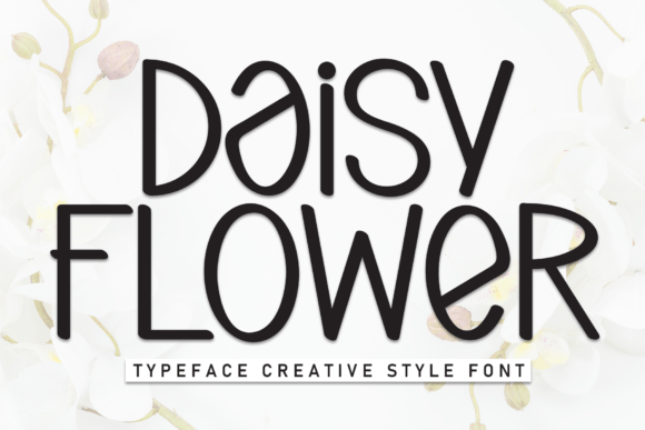 Daisy Flower Font - Featured Image