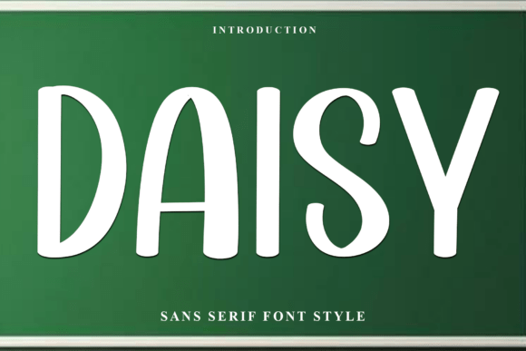 Daisy Font - Featured Image
