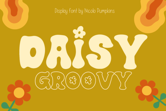 Daisy Groovy Font - Featured Image
