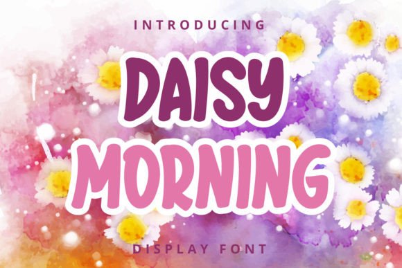 Daisy Morning Font - Featured Image