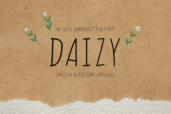 Daizy Font - Featured Image