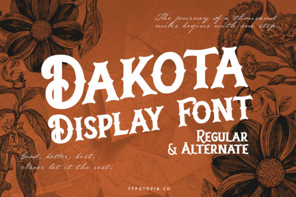 Dakota Font - Featured Image