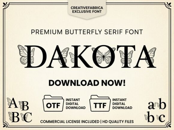 Dakota Font - Featured Image