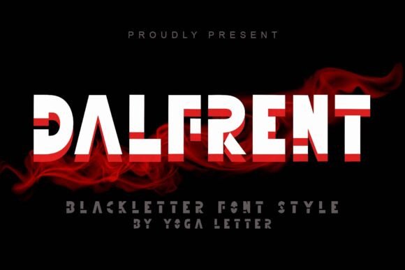 Dalfrent Font - Featured Image