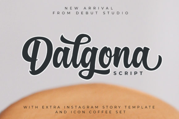 Dalgona Font - Featured Image