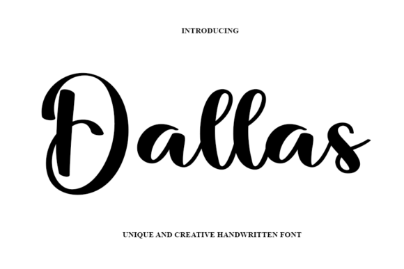 Dallas Font - Featured Image